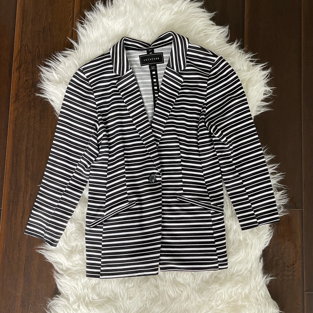 Macy’s Striped Blazer
